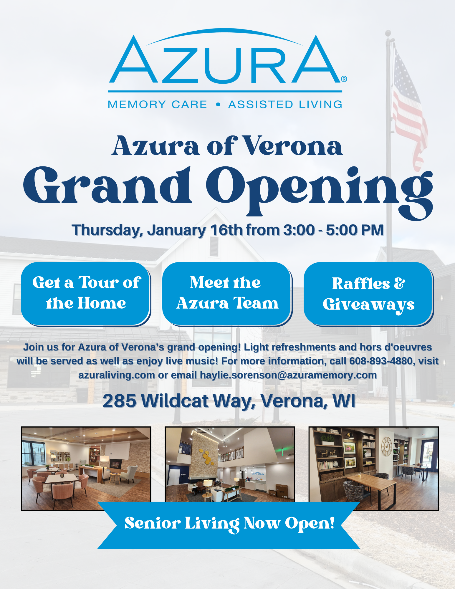 Azura Of Verona Grand Opening – Azura Memory Care & Assisted Living